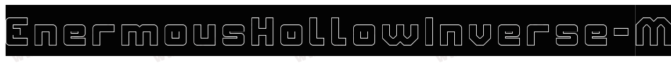 EnermousHollowInverse-MzGY字体转换