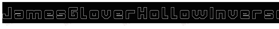 JamesGloverHollowInverse-Mxjv字体转换