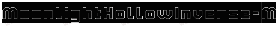 MoonlightHollowInverse-Mj1v字体转换