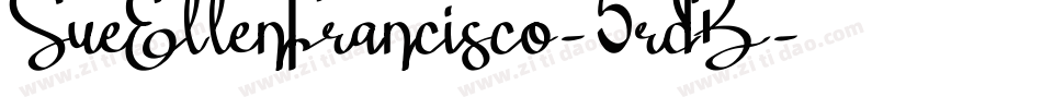 SueEllenFrancisco-5rdB字体转换