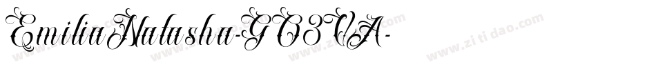EmiliaNatasha-GO3VA字体转换