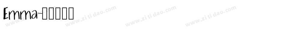 Emma字体转换