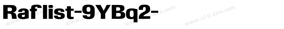 Raflist-9YBq2字体转换