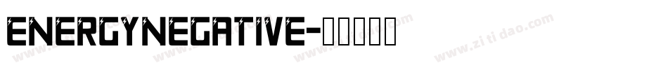 EnergyNegative字体转换