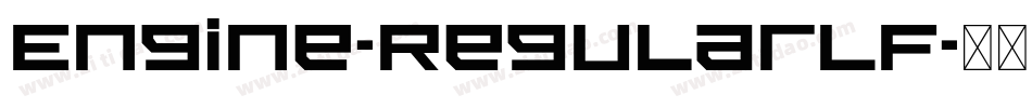 Engine-RegularLF字体转换