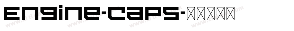 Engine-Caps字体转换