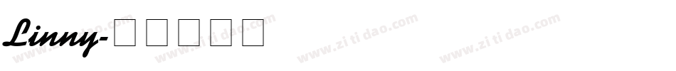Linny字体转换