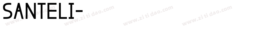 Santeli字体转换
