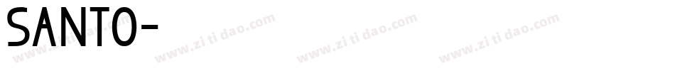 SANTO字体转换