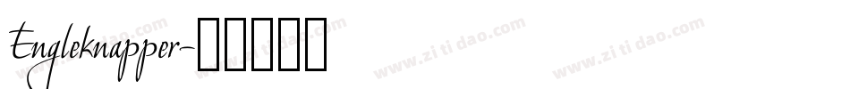 Engleknapper字体转换