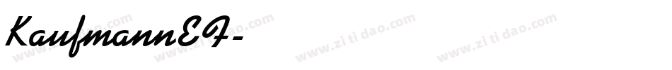 KaufmannEF字体转换