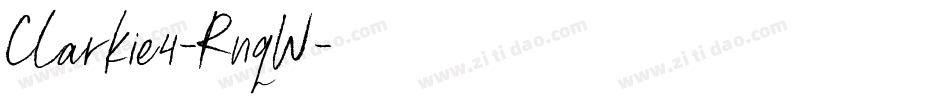 Clarkie4-RnqW字体转换
