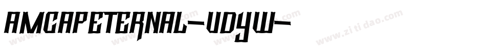 AmcapEternal-VdYw字体转换