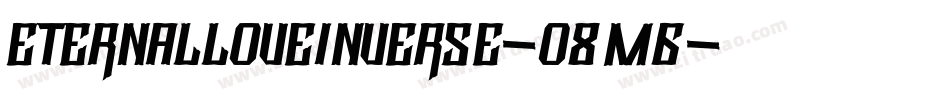 EternalLoveInverse-O8M6字体转换