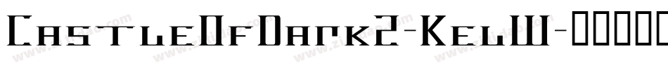 CastleOfDark2-KelW字体转换