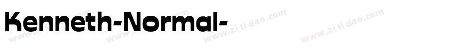 Kenneth-Normal字体转换