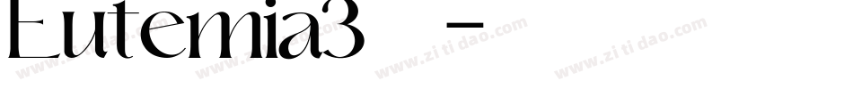 Eutemia3转换器字体转换