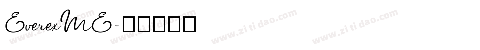 EverexME字体转换