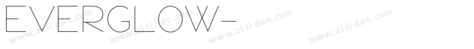 Everglow字体转换