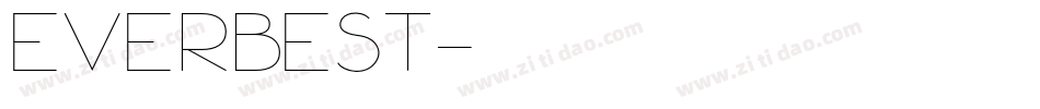 everbest字体转换