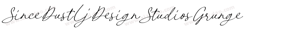 SinceDustLjDesignStudiosGrunge-7vG4字体转换 SinceDustLjDesignStudiosGrunge-7vG4字体转换