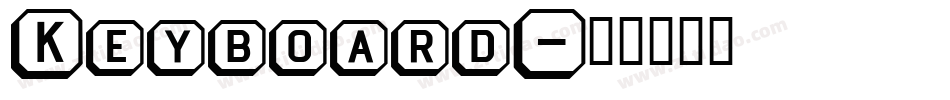 Keyboard字体转换