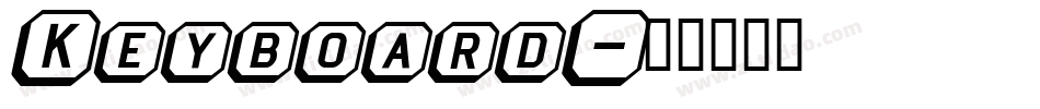 Keyboard字体转换
