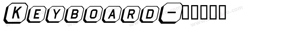 Keyboard字体转换