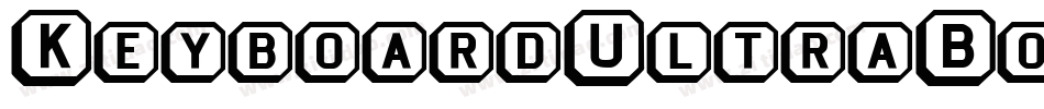 KeyboardUltraBold字体转换