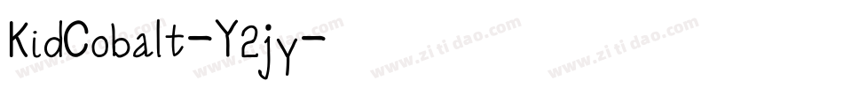 KidCobalt-Y2jy字体转换