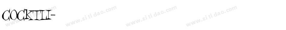 COCKTLI字体转换