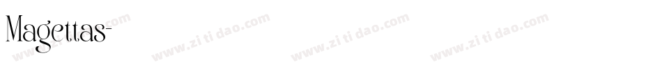 Magettas字体转换