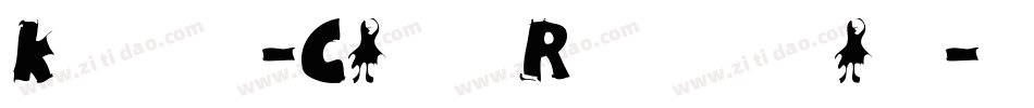 Kidy-CapsRegular字体转换