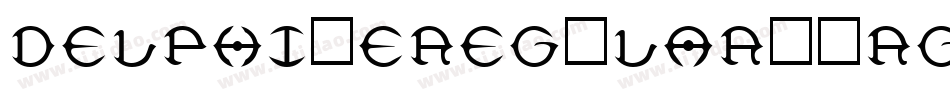 DelphineRegular-nRgwg字体转换