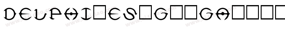 DelphineSvg-1Gav2字体转换