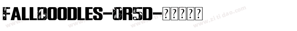 FallDoodles-Or5d字体转换