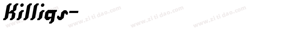 Killigs字体转换
