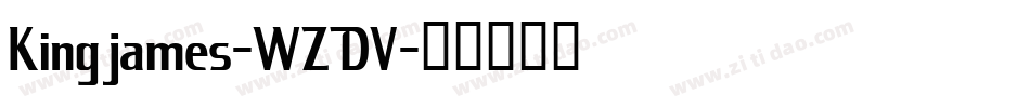 Kingjames-WZDV字体转换