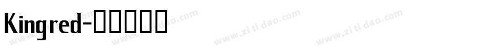Kingred字体转换