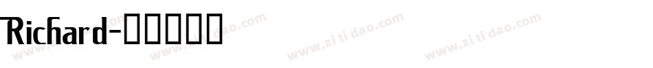 Richard字体转换
