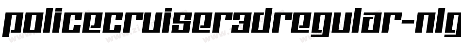 PoliceCruiser3DRegular-nlgY字体转换