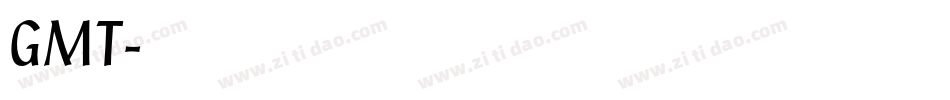 GMT字体转换