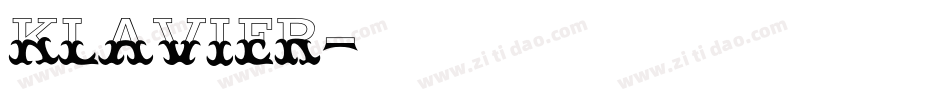 Klavier字体转换
