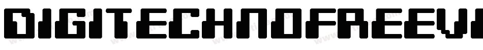 DigitechnoFreeversion-pmRK字体转换