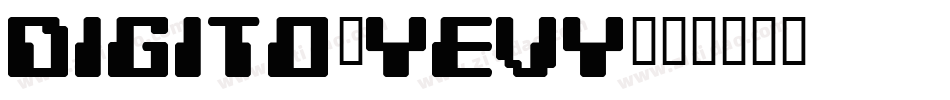 Digito-yEVY字体转换