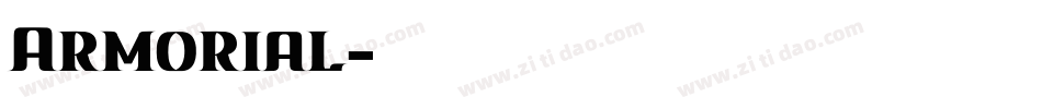 Armorial字体转换