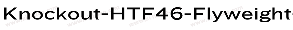 Knockout-HTF46-Flyweight字体转换