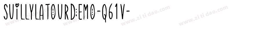 SuillyLaTourDemo-q61V字体转换