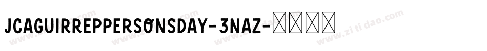 JcaguirrepPersonsDay-3naZ字体转换