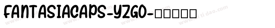 FantasiaCaps-YzGO字体转换